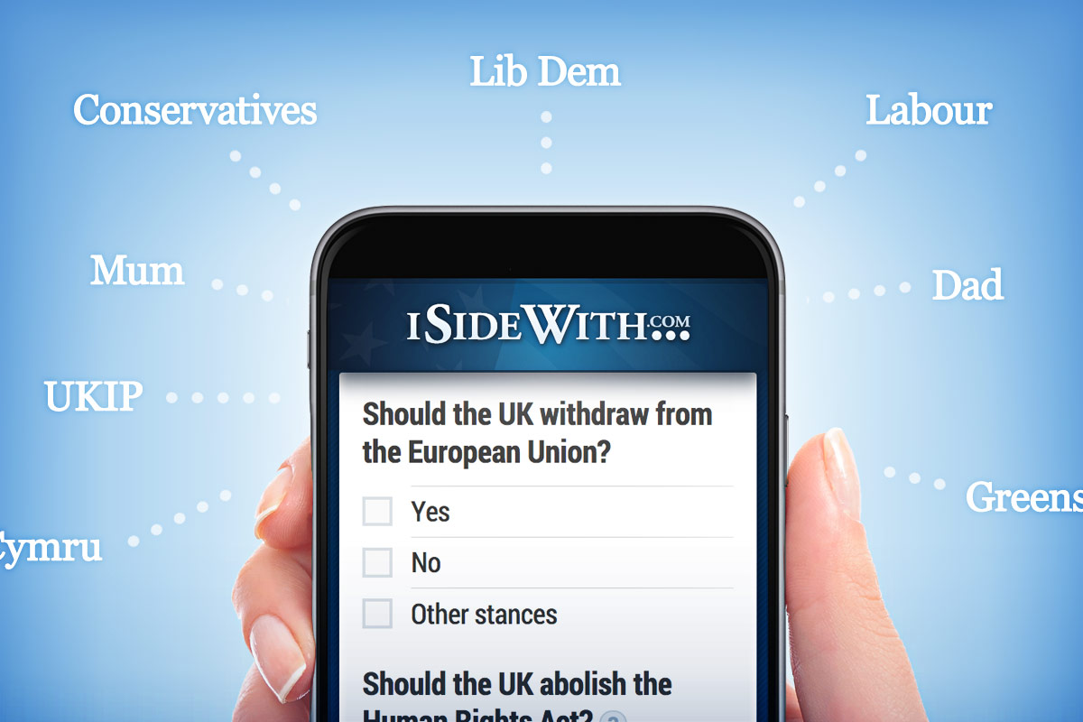 isidewith political party quiz